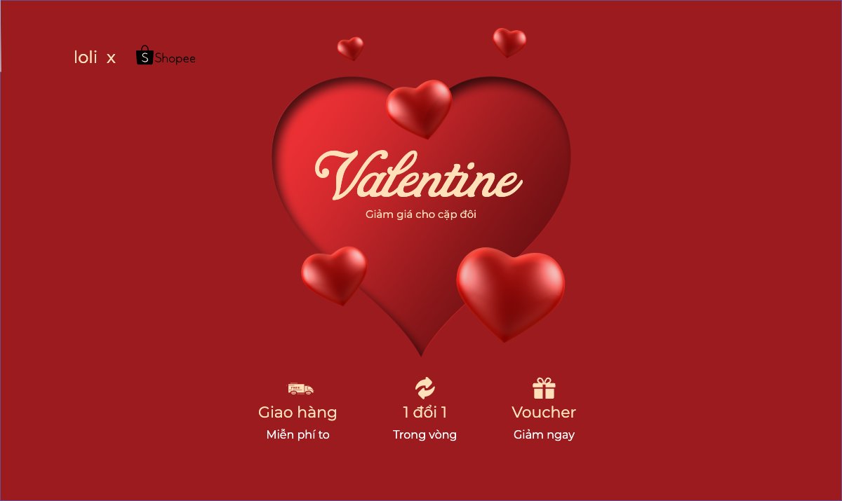 Mẫu Banner Ngang Valentine, lễ tình nhân, thời trang, fashion, sự kiện, event — LayerPic