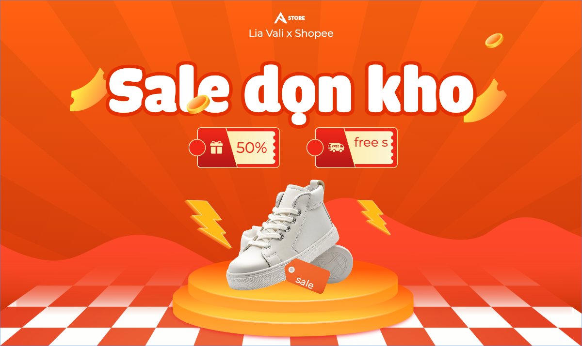 Mẫu Banner Ngang Giảm giá, sale, nước uống, ẩm thực, thời trang, fashion, công nghệ, giải trí — LayerPic