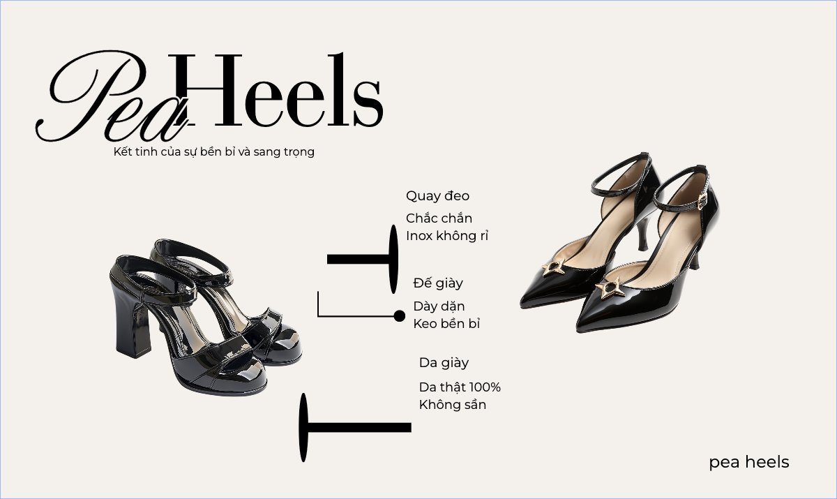 Mẫu Banner Ngang Giày, giày cao gót, fashion, thời trang, shose, phụ kiện — LayerPic