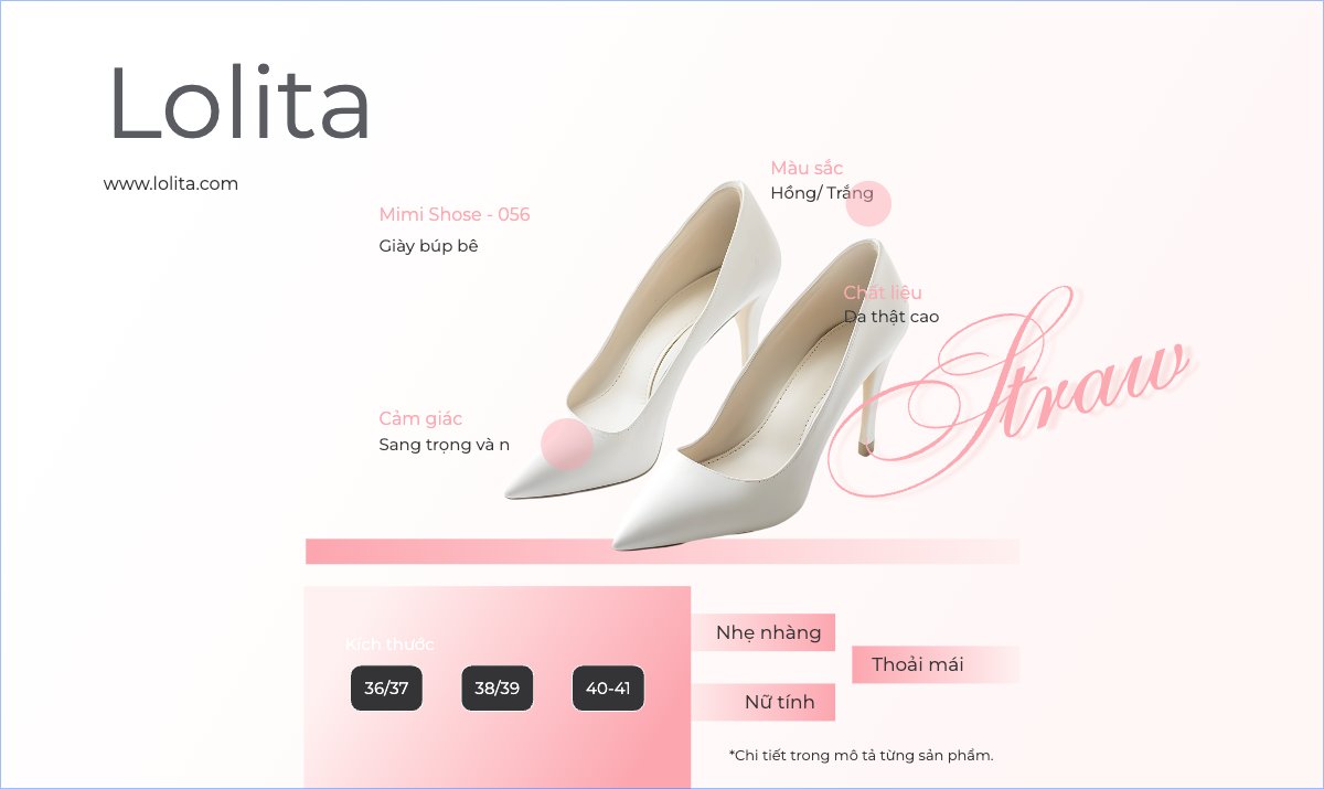 Mẫu Banner Ngang Giày, giày cao gót, fashion, thời trang, shose, phụ kiện — LayerPic