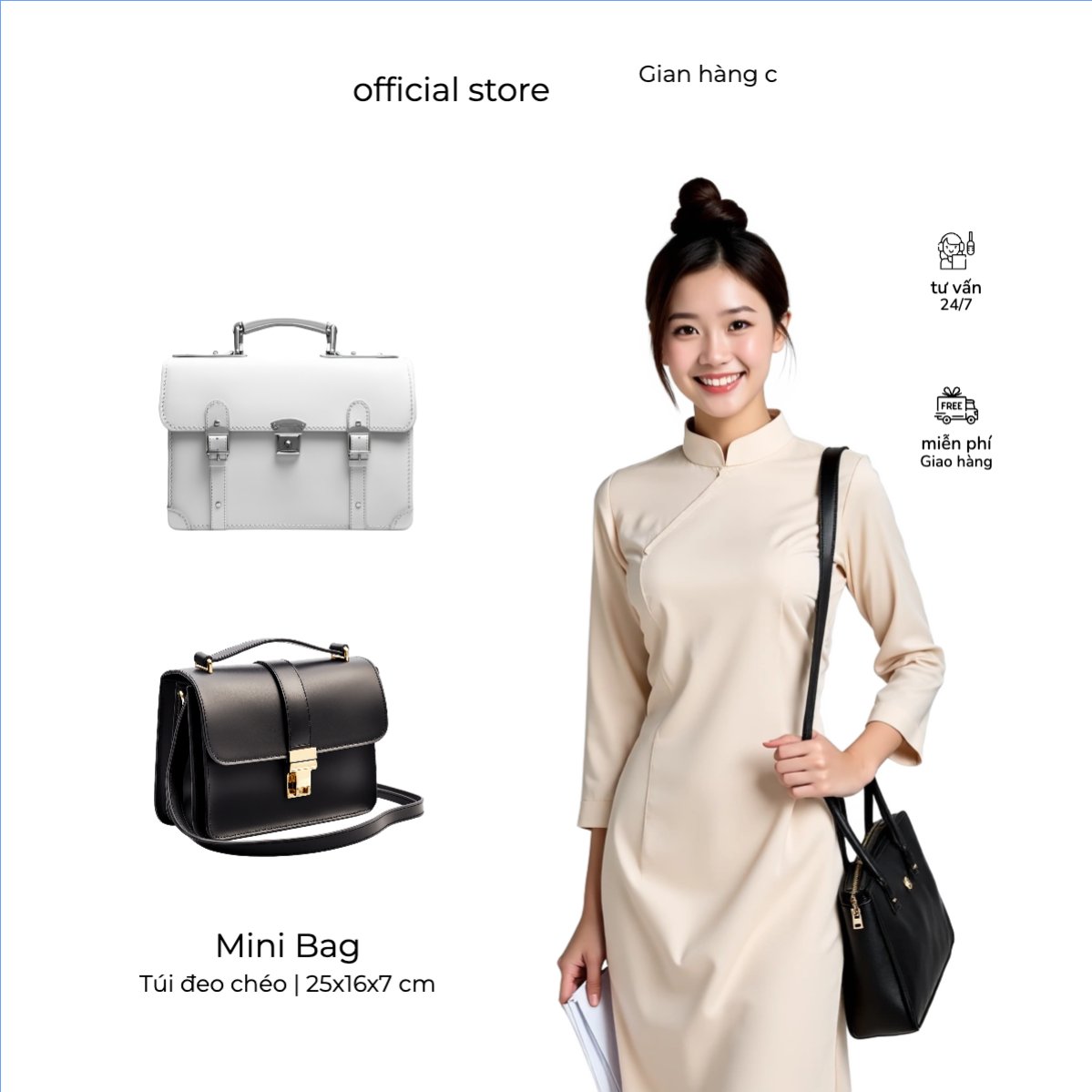 Mẫu Ảnh Sản Phẩm Túi xách, bag, fashion, thời trang, quần áo, trang phục, clothes, outfit — LayerPic