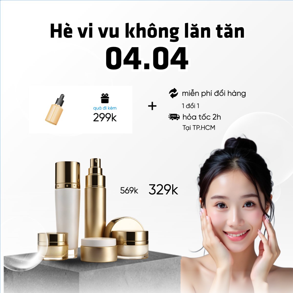 Mỹ phẩm, cosmetic, make up, skincare, spa, beauty, làm đẹp, thẩm mỹ