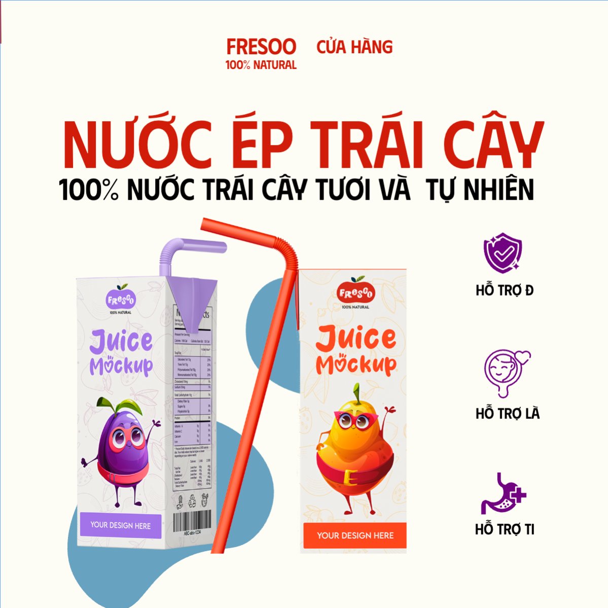 Mẫu Ảnh Sản Phẩm Nước uống, juice, giải khát, F&B, drink — LayerPic