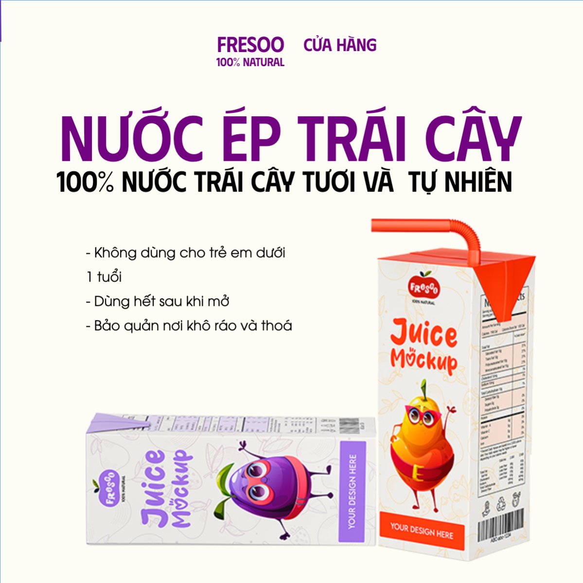 Nước uống, juice, giải khát, F&B, drink