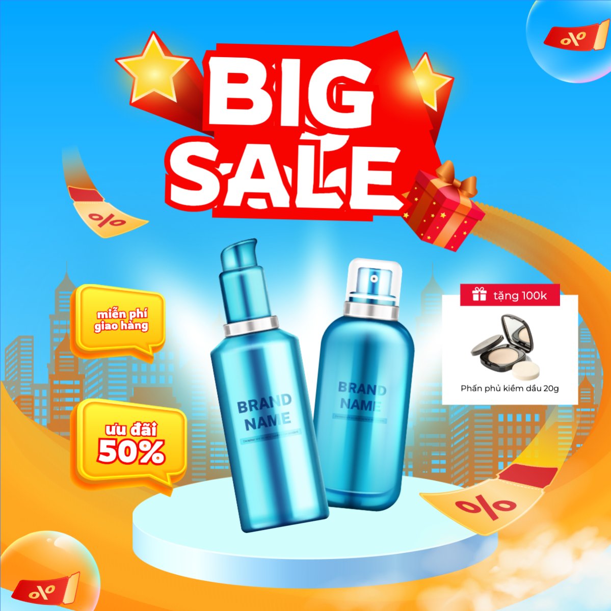 Mẫu Ảnh Sản Phẩm Giảm giá, sale, spa, beauty, làm đẹp, thẩm mỹ — LayerPic