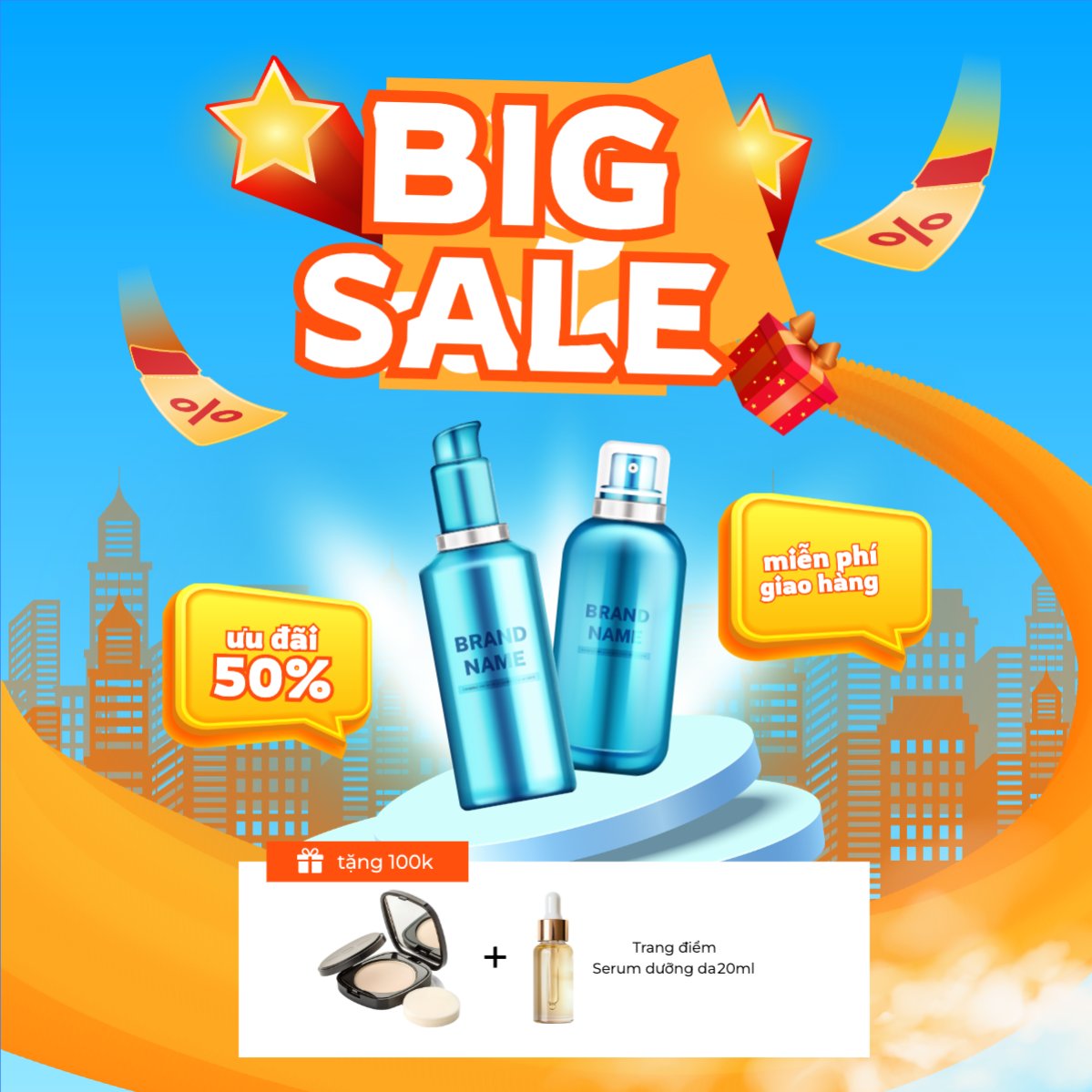 Mẫu Ảnh Sản Phẩm Giảm giá, sale, spa, beauty, làm đẹp, thẩm mỹ — LayerPic