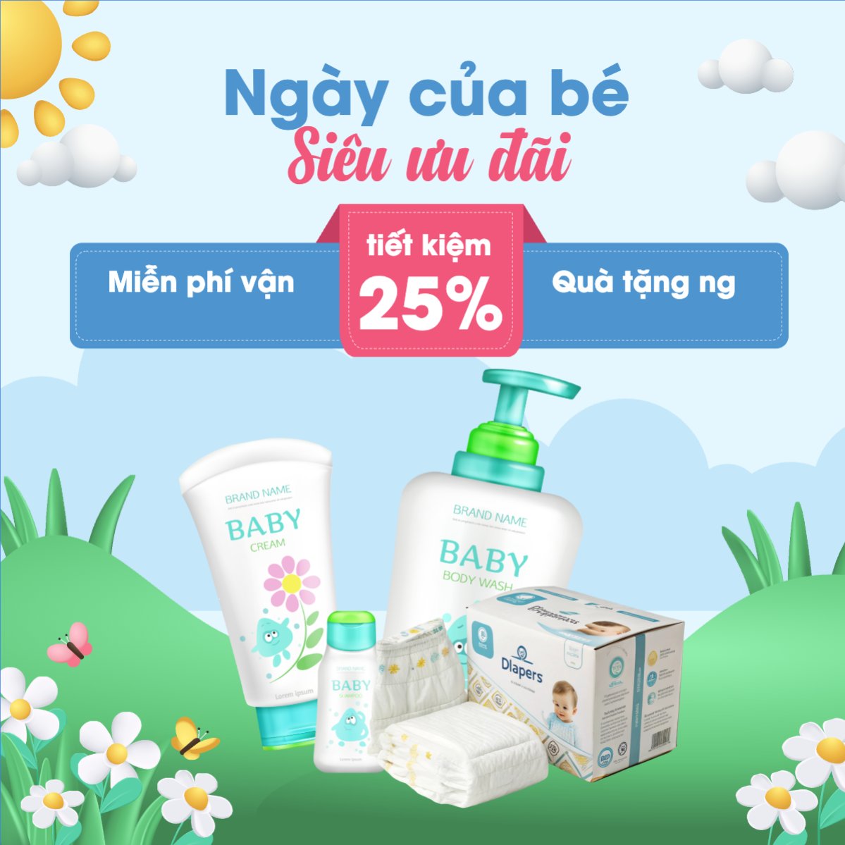Mẫu Ảnh Sản Phẩm Quốc tế thiếu nhi, trẻ em,1/6, International Children's Day, children , sự kiện, event, chương trình, sale, giải trí, entertainment — LayerPic