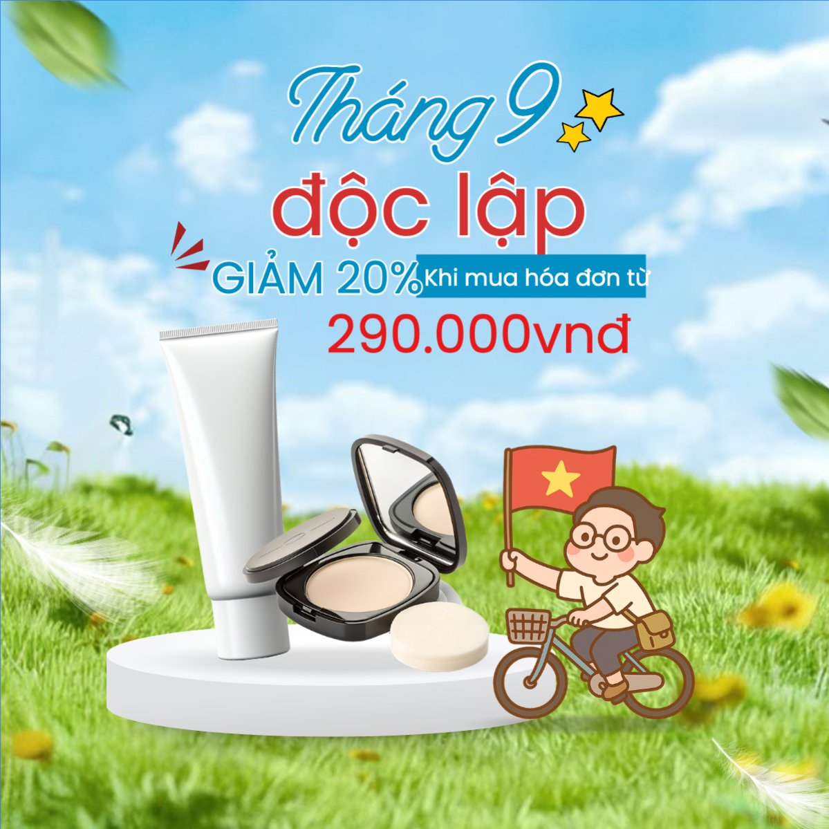 2/9, Quốc Khánh, lễ hội, Việt Nam, làm đẹp, beauty, spa, beauty, thẩm mỹ, skincare, hiện đại, modern