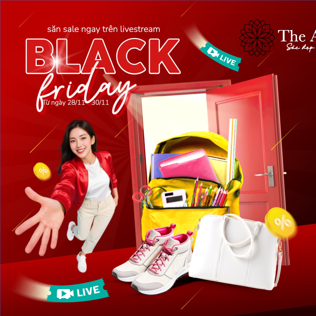 Mẫu Ảnh Sản Phẩm Black friday giảm giá — LayerPic