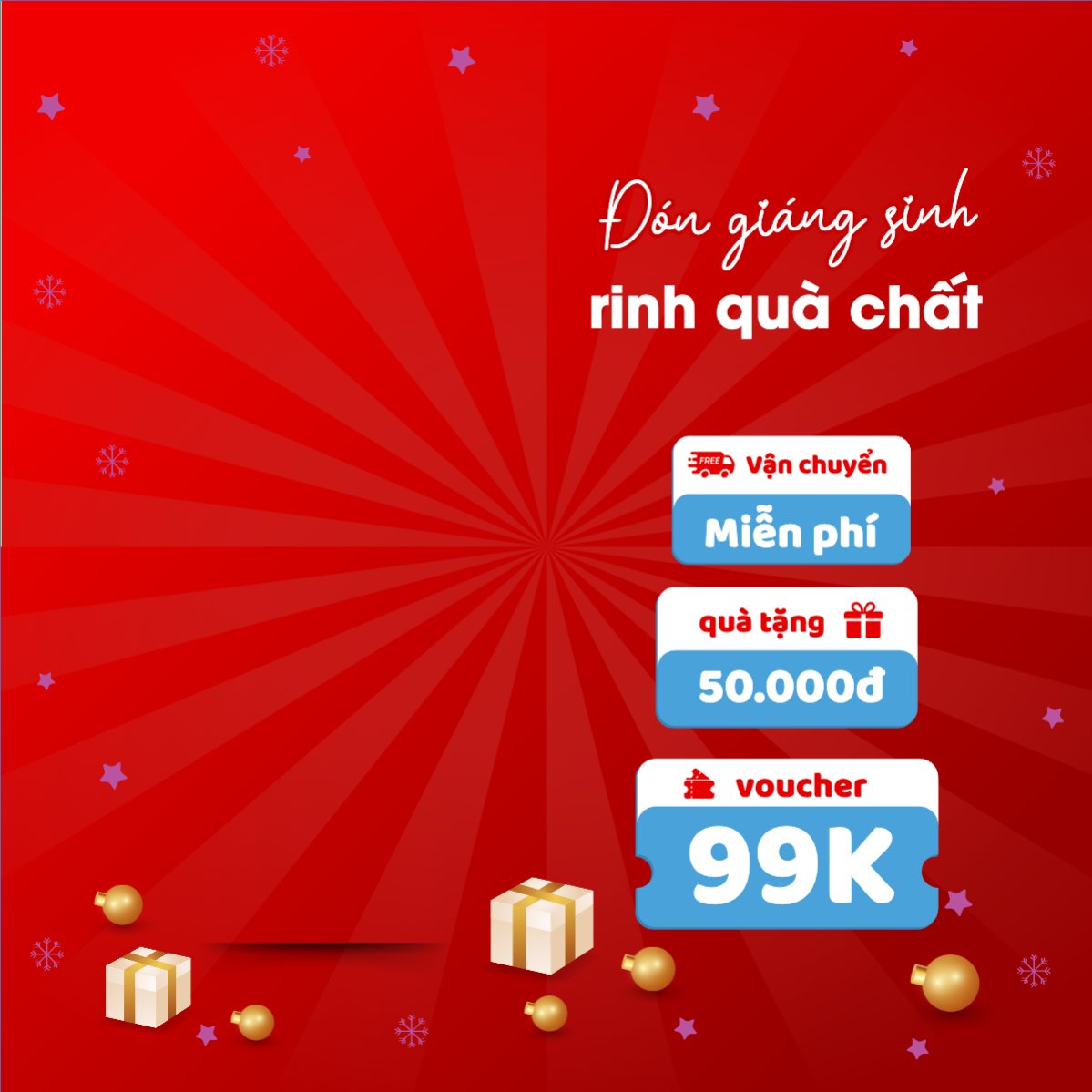 Đón giáng sinh rinh quà chất