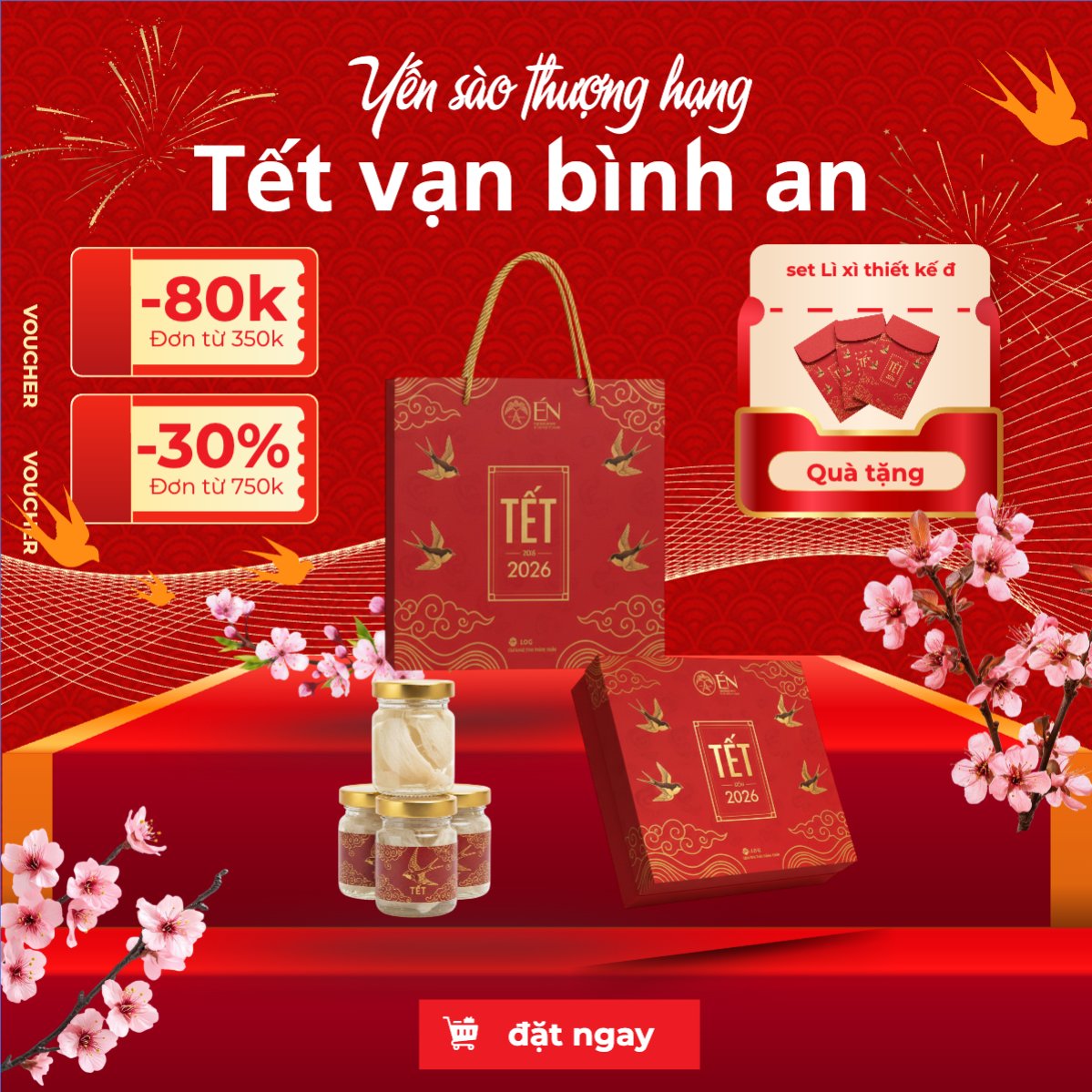 Yến sào thượng hàng, tết vạn bình an