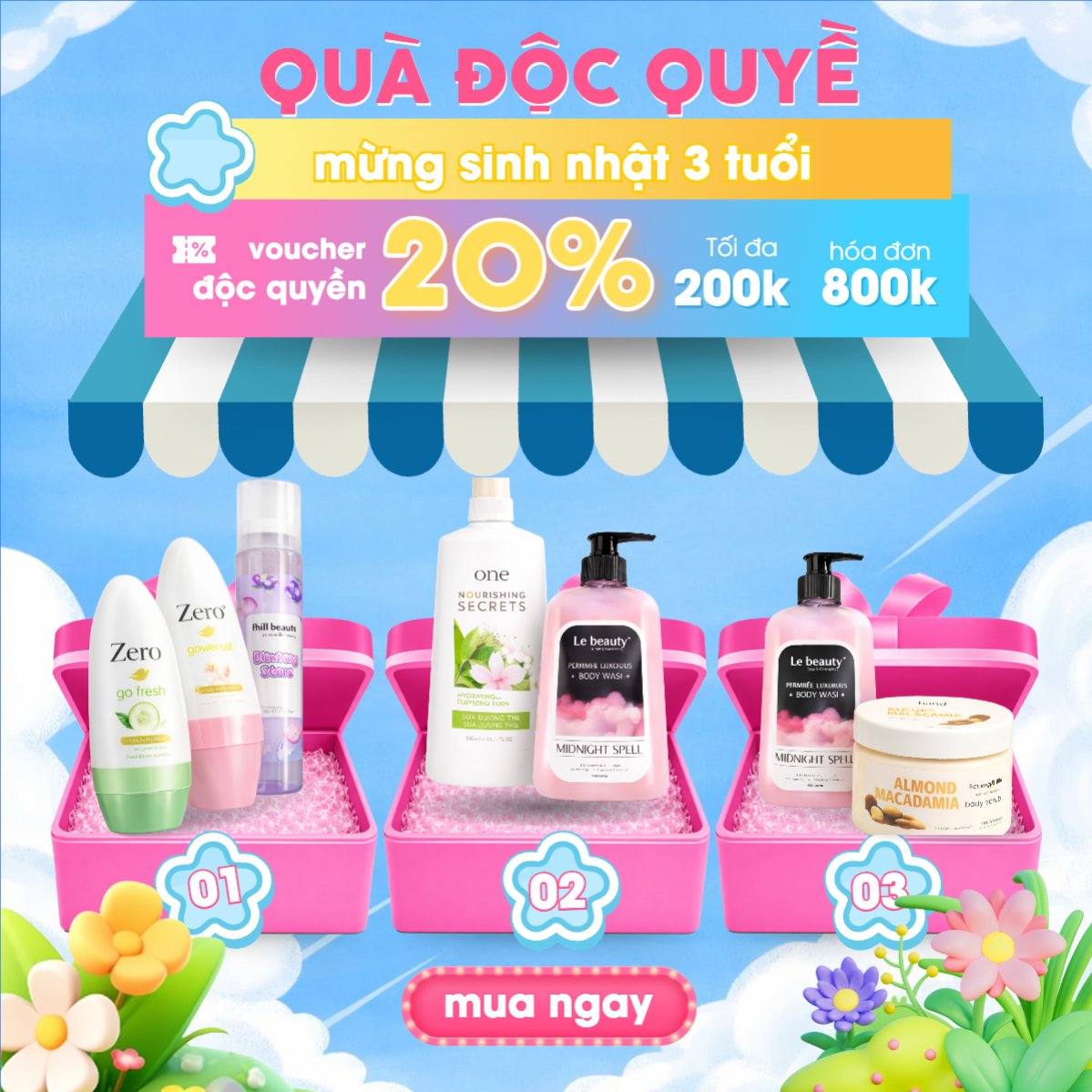 Giảm giá sinh nhật