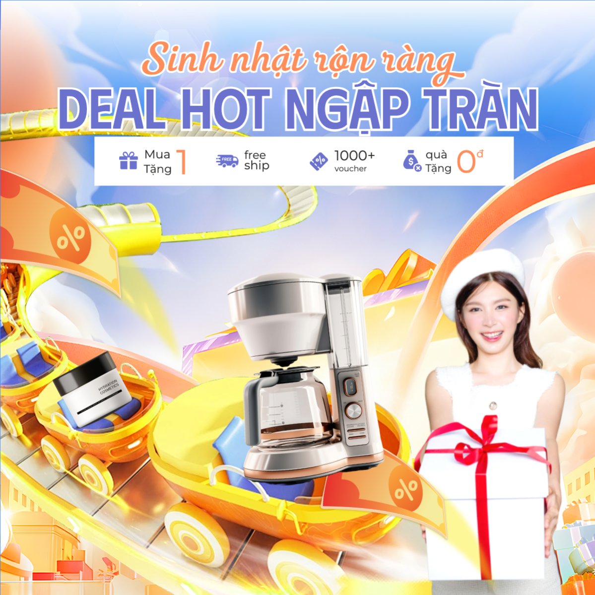 Sinh nhật rộn ràng deal hot ngập tràn