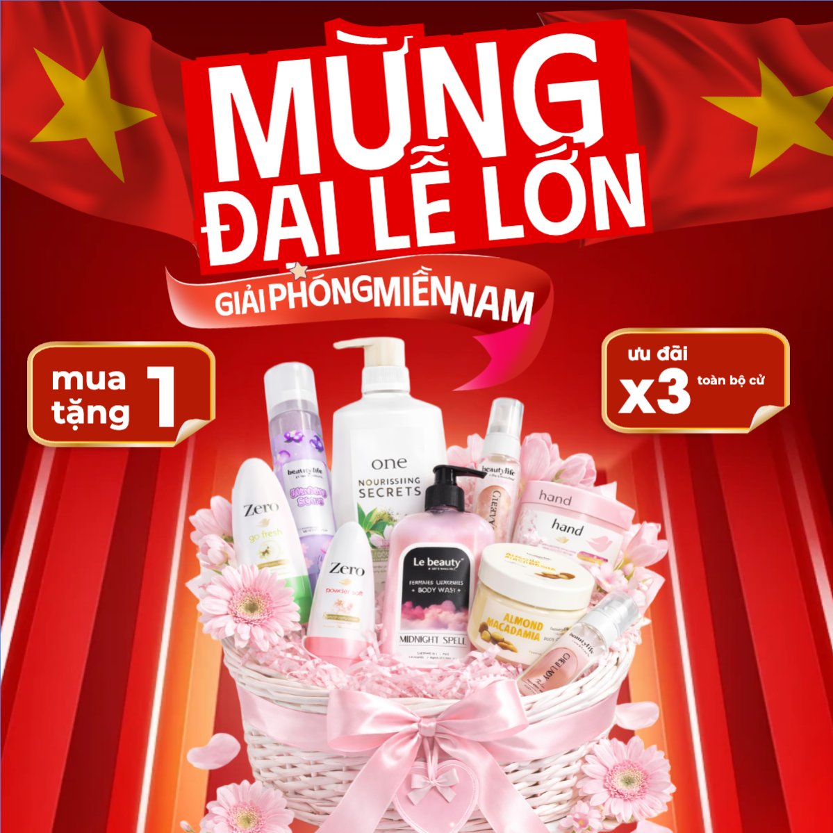 Mừng lễ 30/4 Giải Phóng Miền Nam