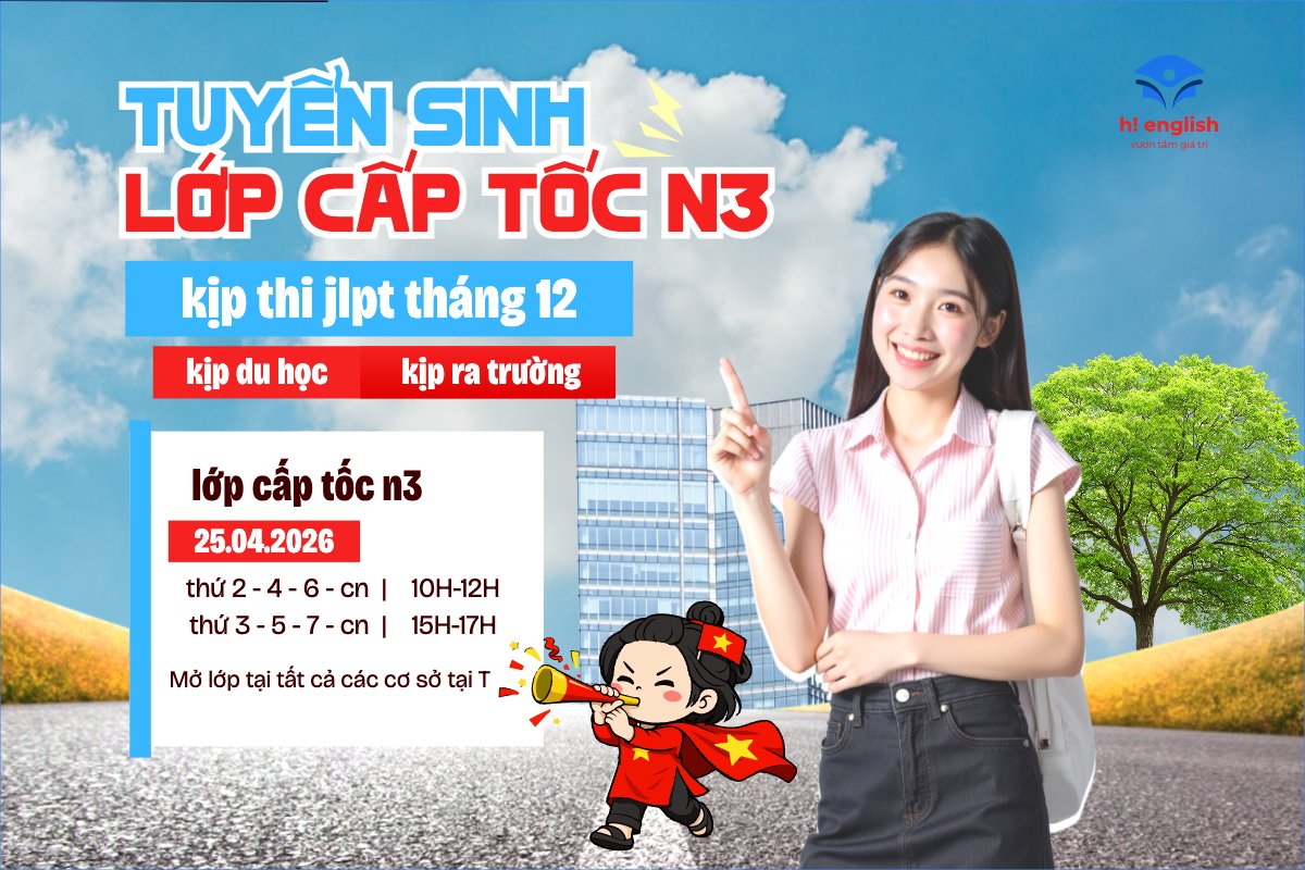 Mẫu Bài post MXH ngang Tuyển sinh lớp cấp tốc — LayerPic