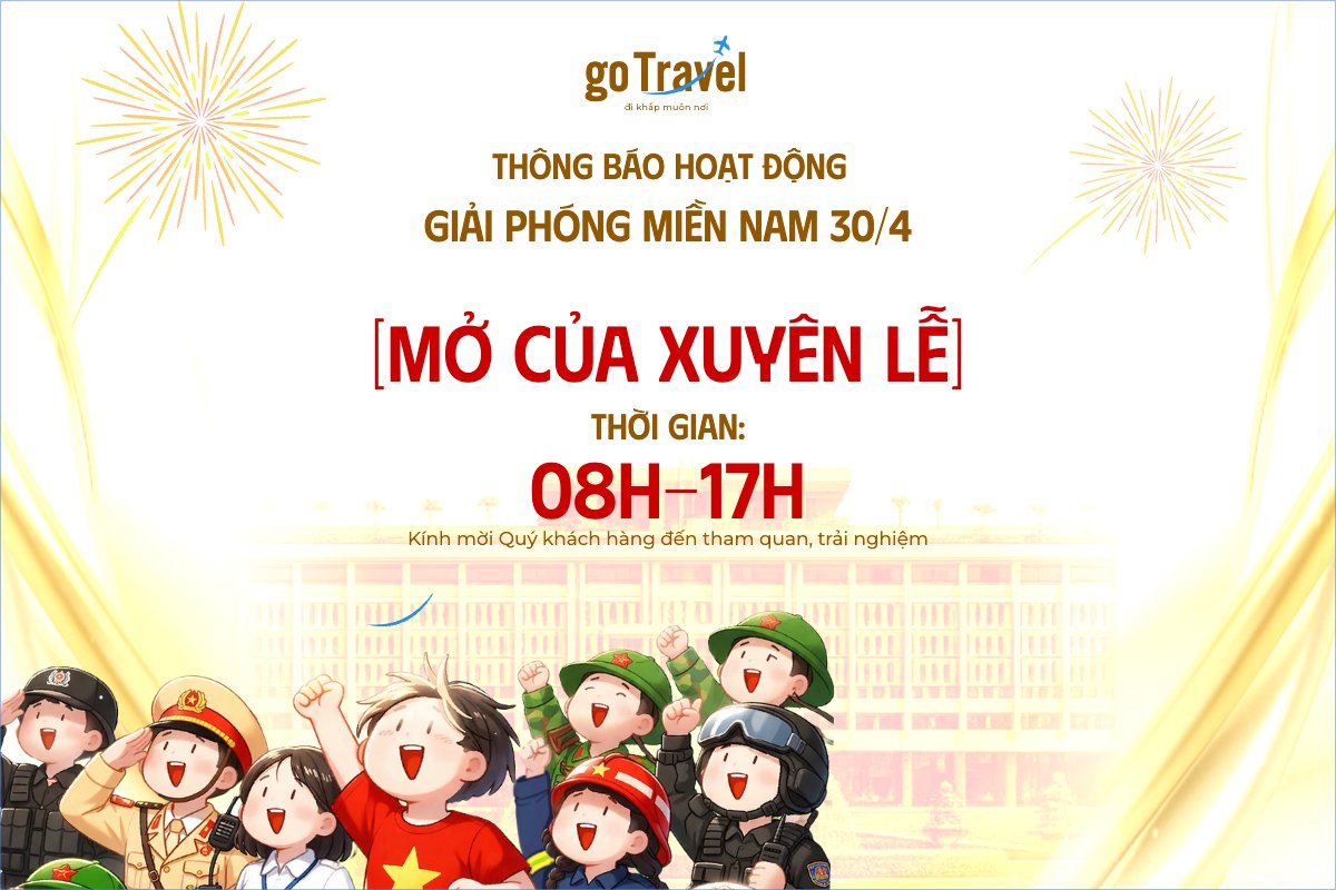 Mẫu Bài post MXH ngang Làm việc xuyên lễ — LayerPic