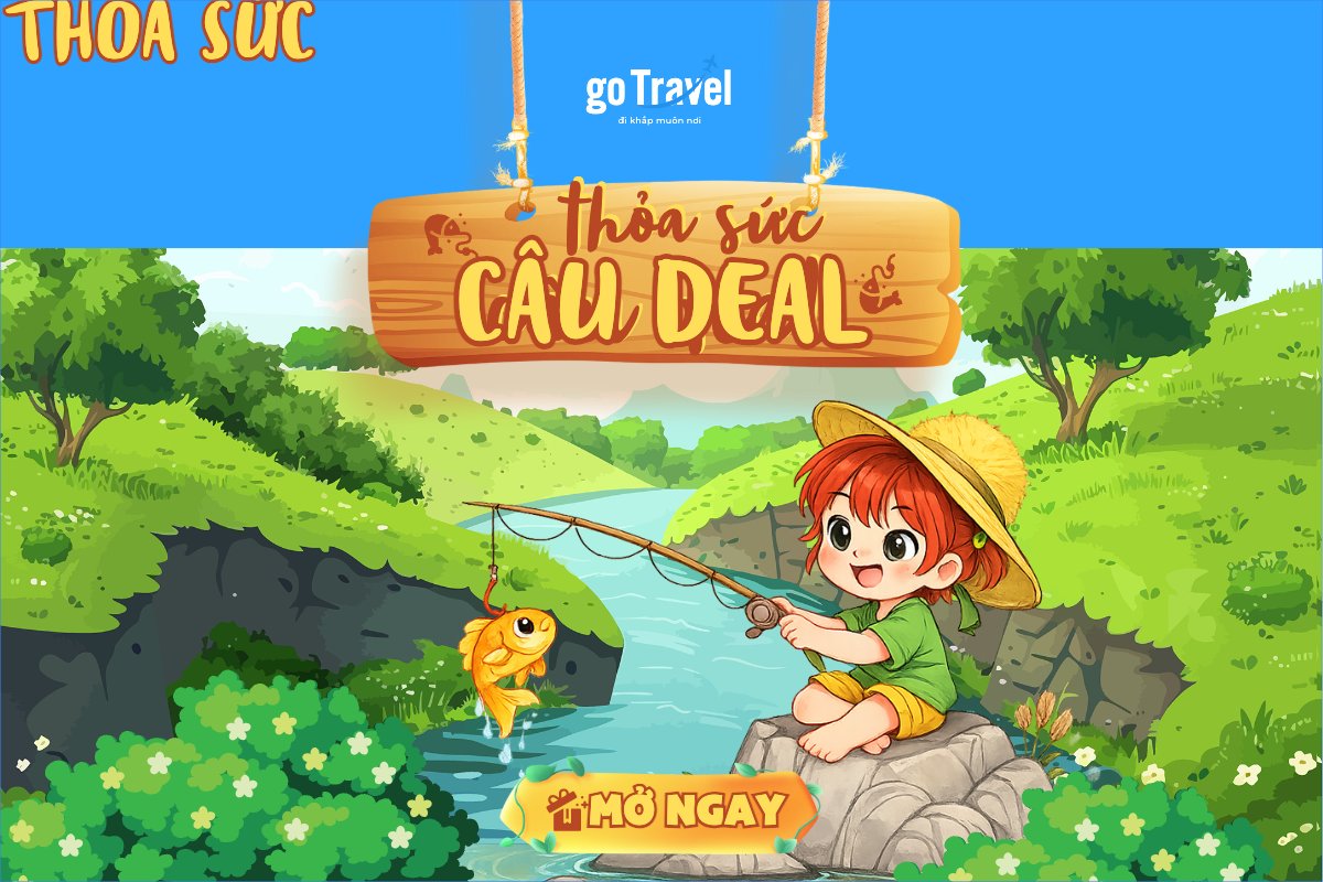 Mẫu Bài post MXH ngang Thỏa sức câu Deal — LayerPic