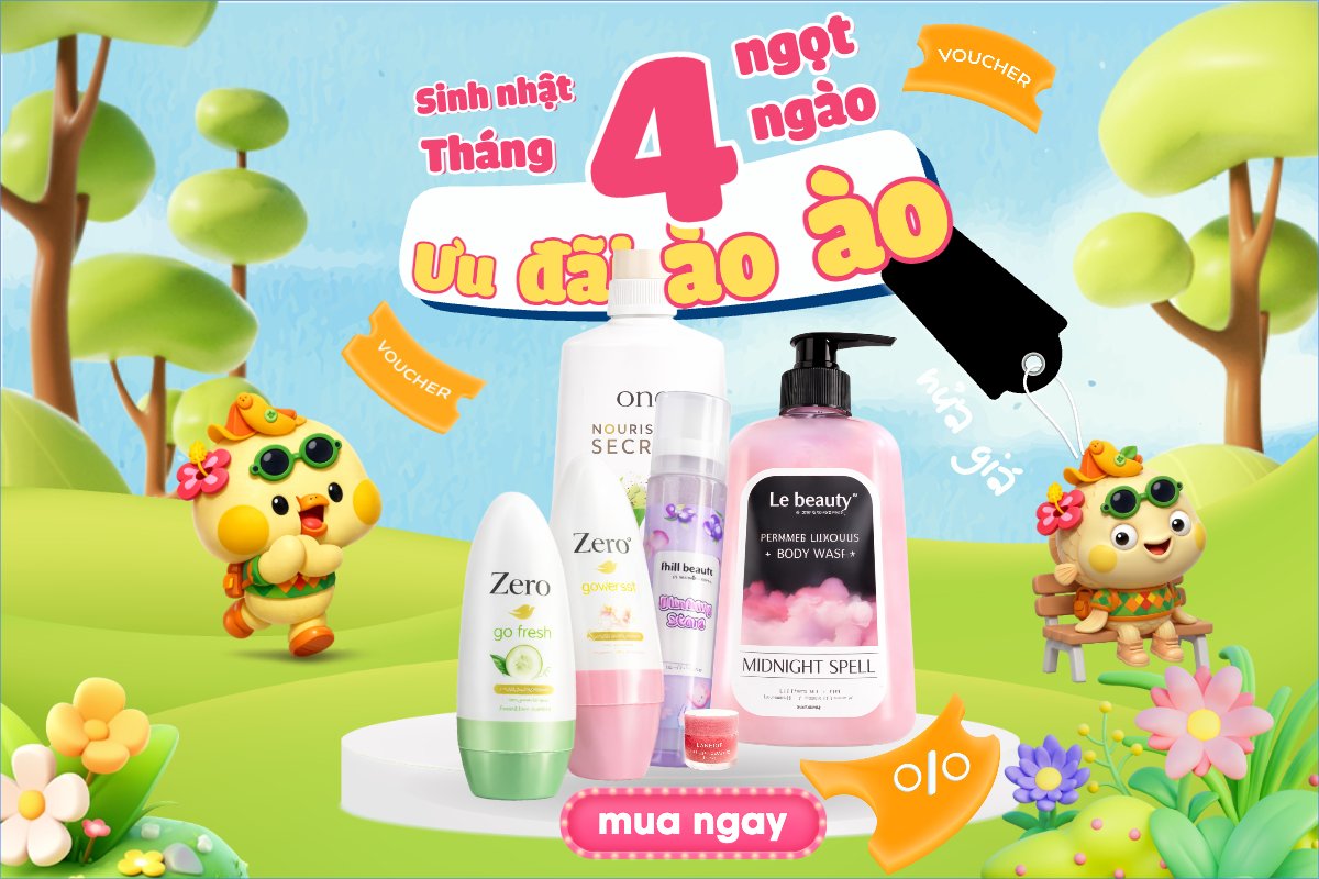 Giảm giá sinh nhật