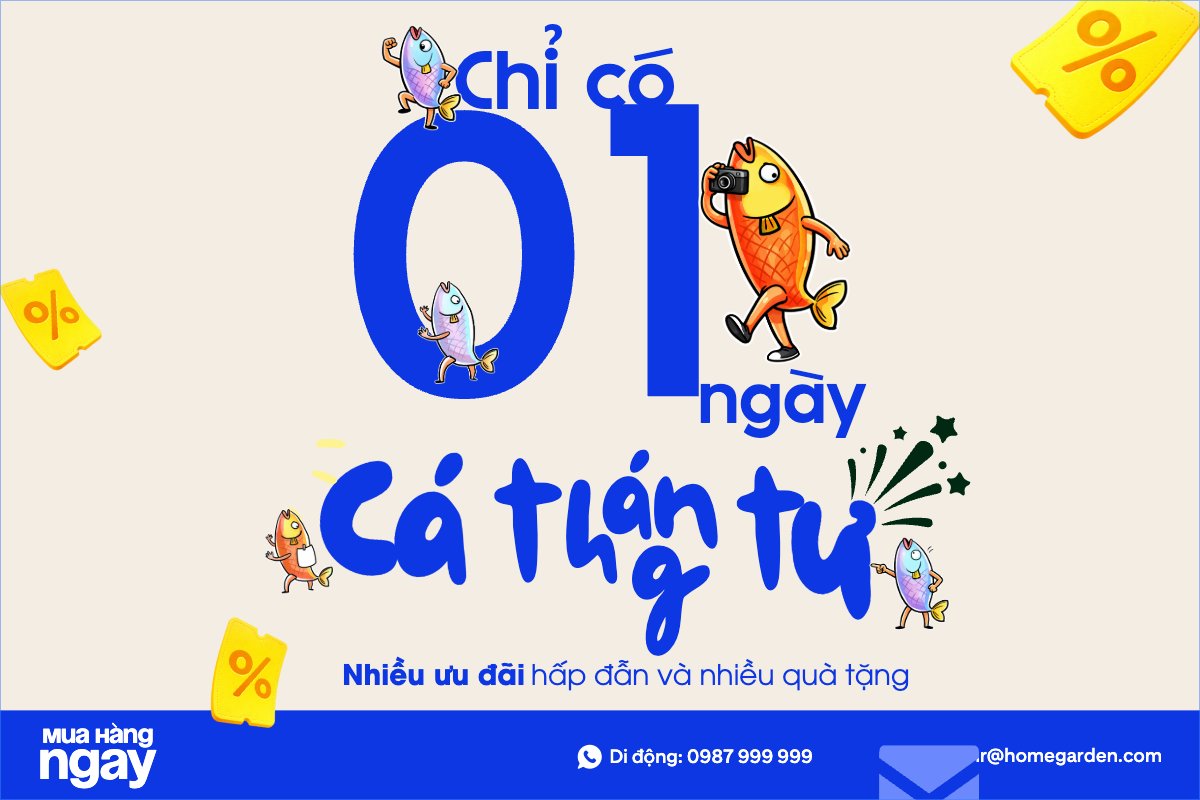 Giảm giá cá tháng tư