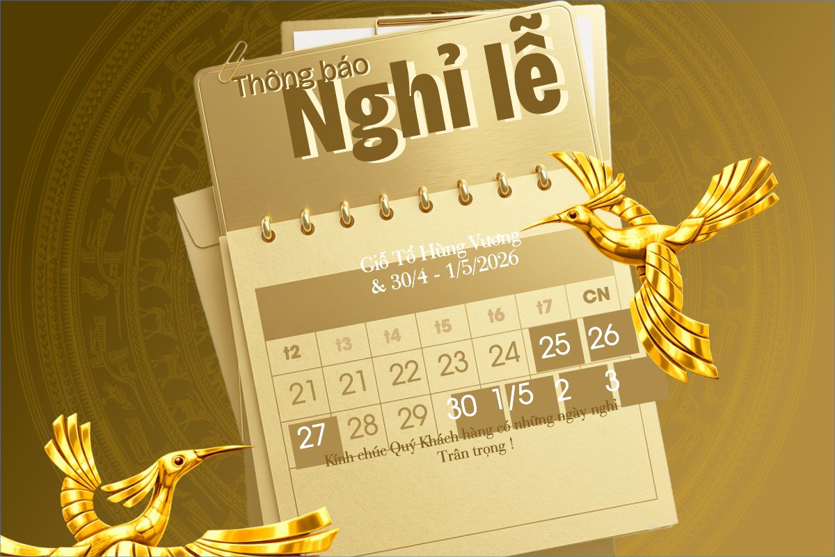 Lịch nghỉ lễ Giỗ Tổ và 30/4-1/5