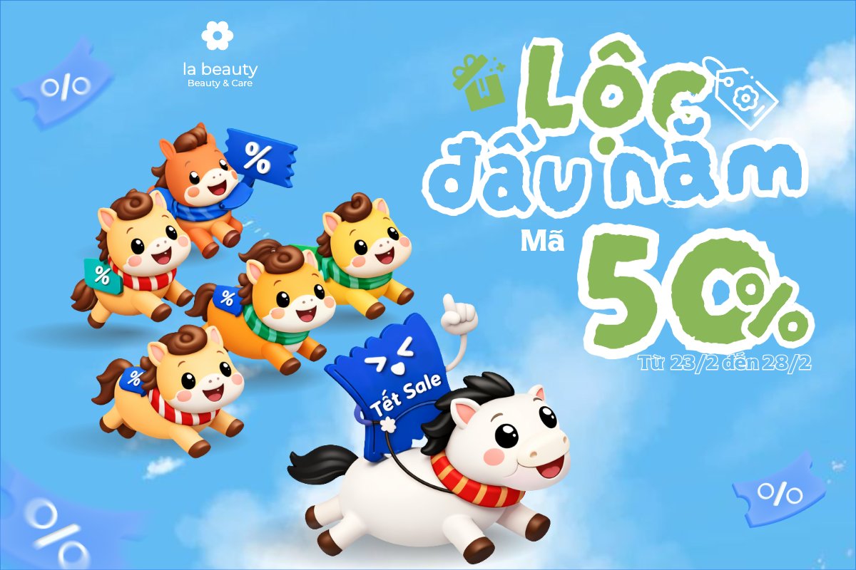 Mẫu Bài post MXH ngang Lì xì đầu năm — LayerPic