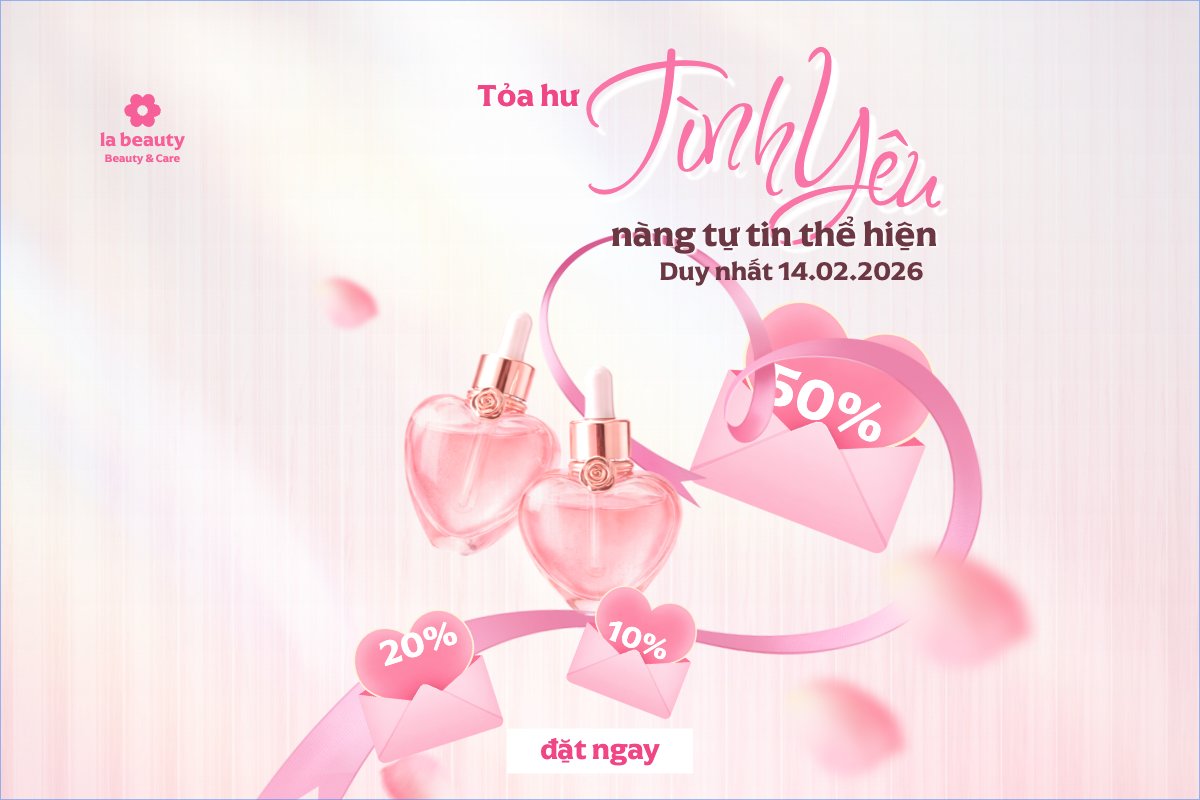 Mẫu Bài post MXH ngang Tỏa hương thơm tình yêu nàng tự tin thể hiện — LayerPic