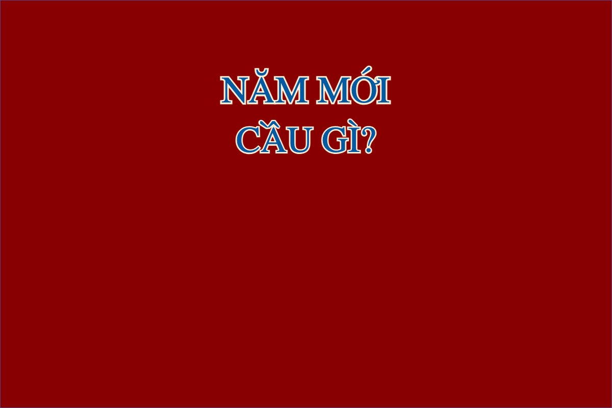 Mẫu Bài post MXH ngang Năm mới cầu gì? — LayerPic