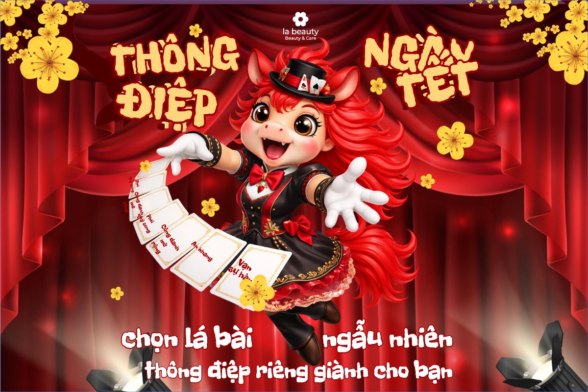 Mẫu Bài post MXH ngang Thông điệp ngày tết — LayerPic