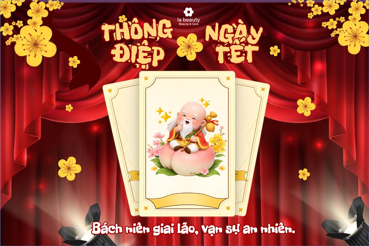 Mẫu Bài post MXH ngang Thông điệp ngày tết — LayerPic