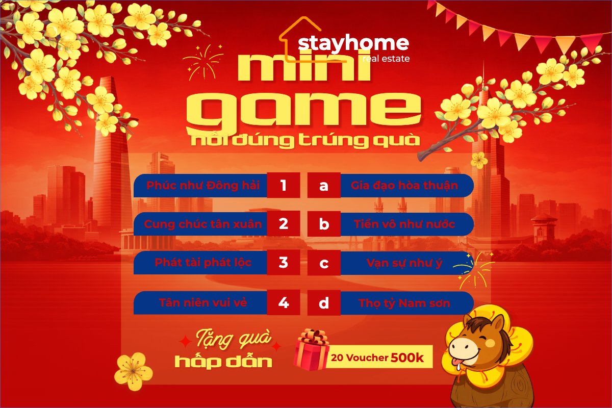 Mẫu Bài post MXH ngang Mini game nối đúng trúng quà — LayerPic