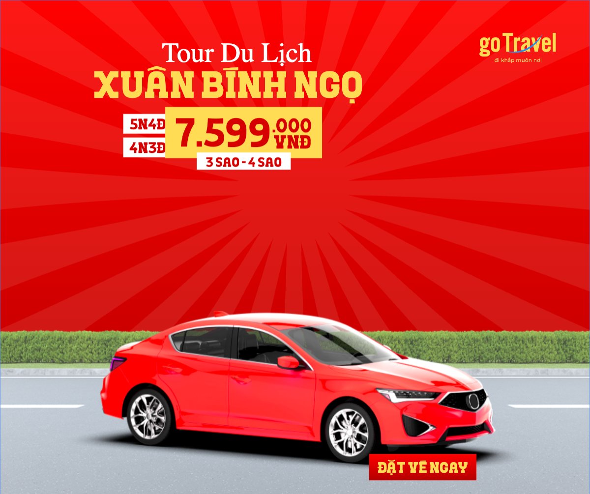 Mẫu Bài post MXH ngang Tour du lịch xuân Bính ngọ — LayerPic