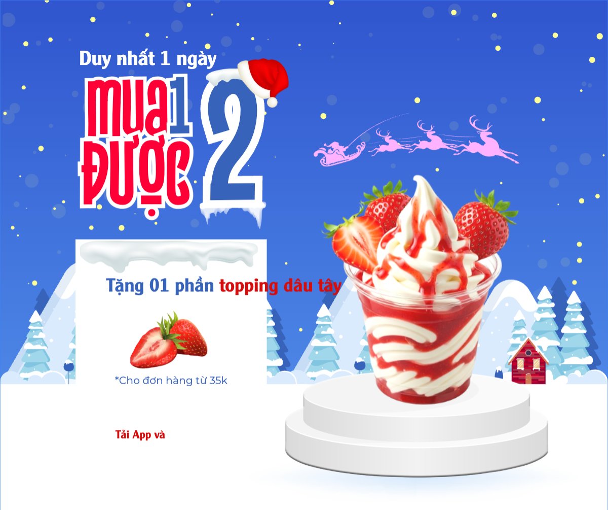 Mua 1 được 2 deal cuối năm