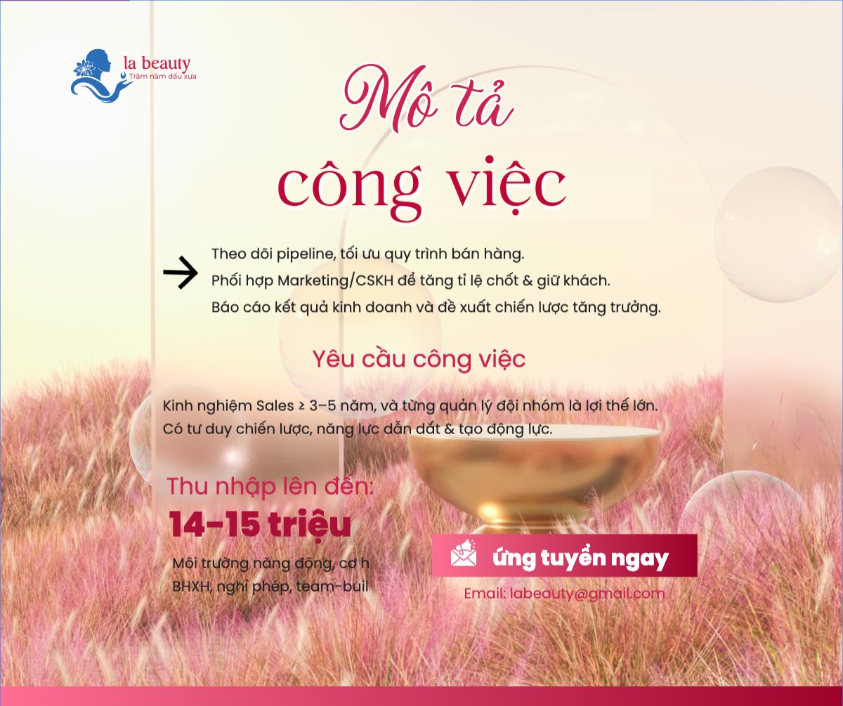 Mẫu Bài post MXH ngang Góc tuyển dụng — LayerPic