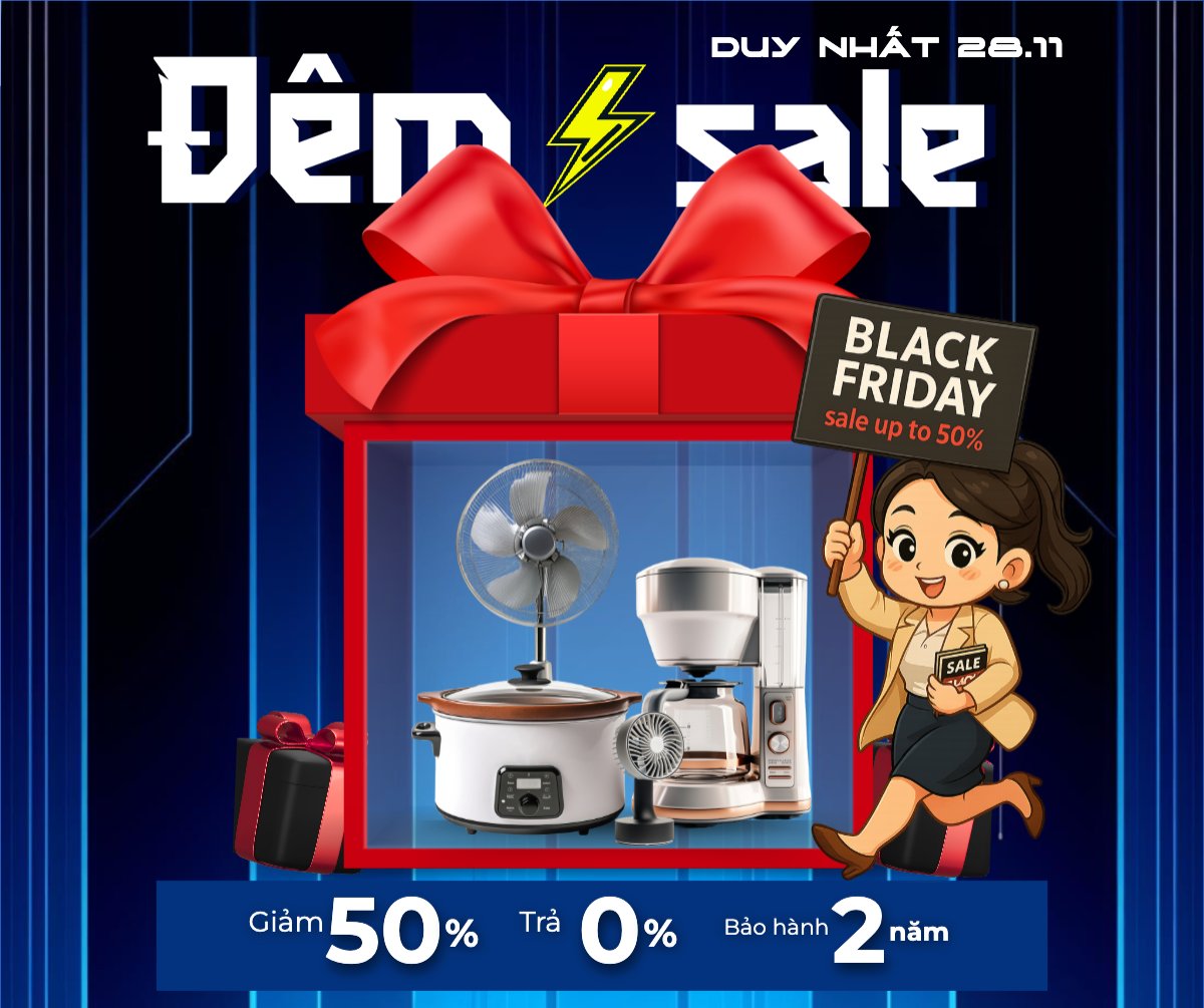 Mẫu Bài post MXH ngang Đêm sale duy nhất 28.11 — LayerPic