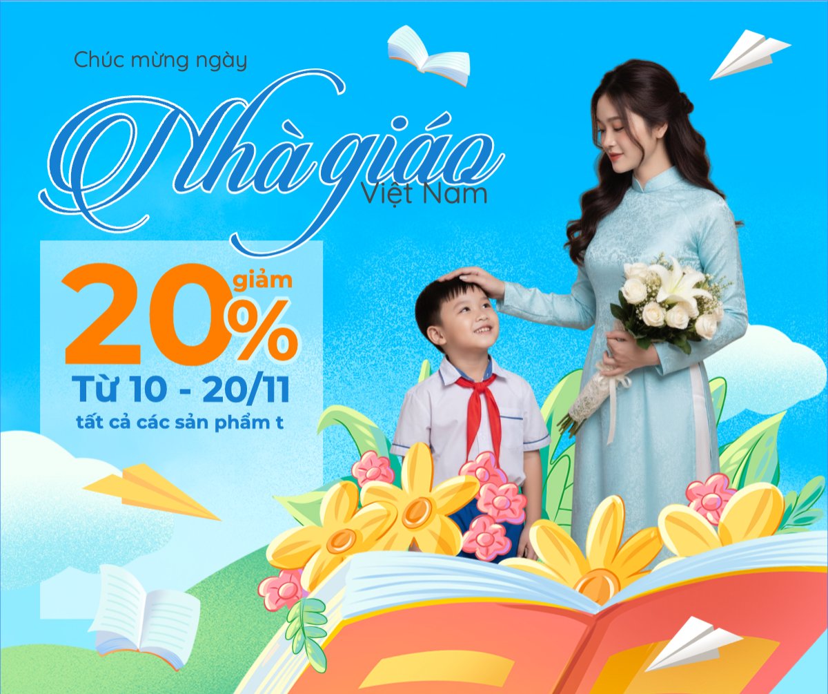 Khuyến mãi ngày nhà giáo Việt Nam