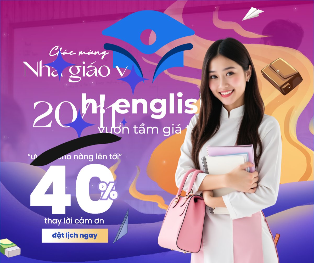Mẫu Bài post MXH ngang Nhà Giáo Việt Nam — LayerPic