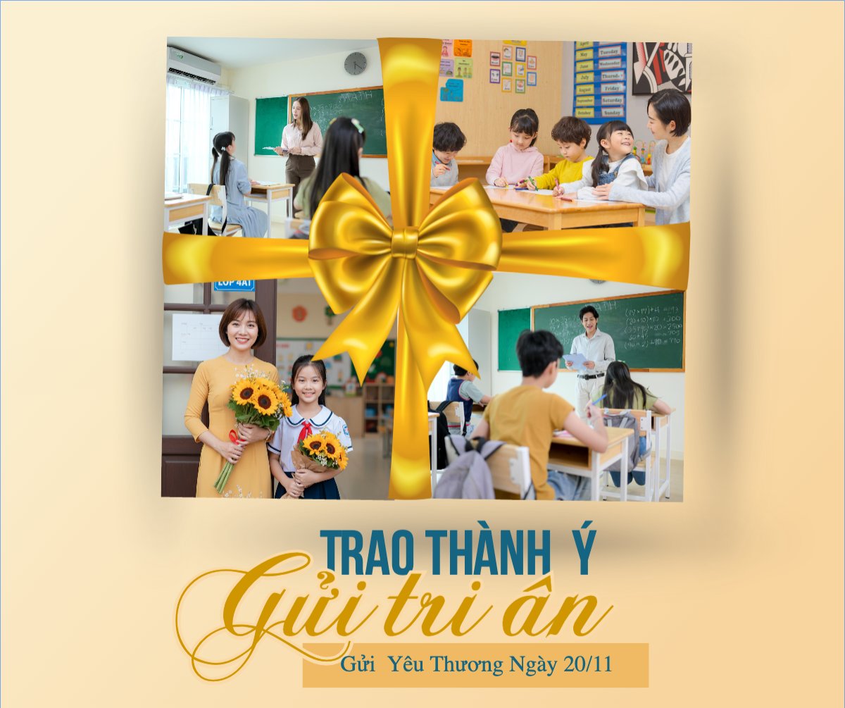 Trao thành ý gửi tri ân