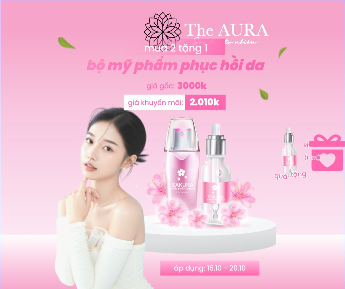 Mẫu Bài post MXH ngang 20/10, Ngày phụ nữ Việt Nam, Vietnamese Women's Day, phụ nữ, sự kiện, event, làm đẹp, beauty, thẩm mỹ, modern, hiện đại — LayerPic
