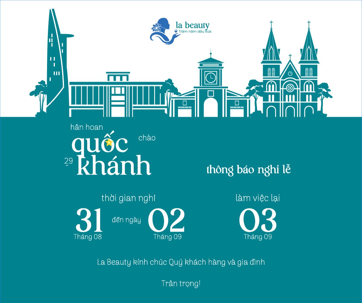 Mẫu Bài post MXH ngang 2/9, Quốc Khánh, lễ hội, thông báo, lịch nghỉ, Việt Nam, sự kiện, event, hiện đại, modern — LayerPic