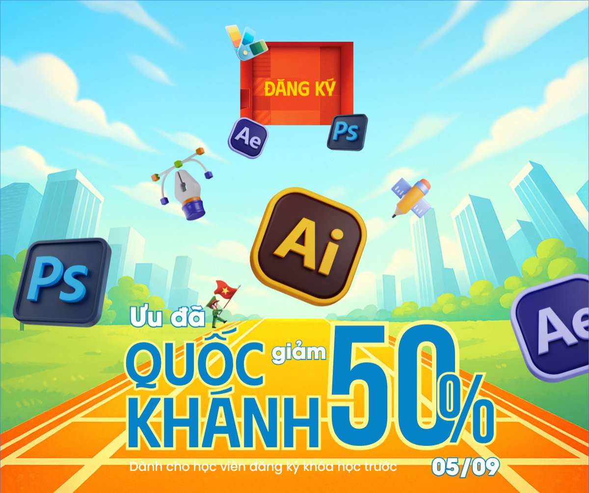 Mẫu Bài post MXH ngang 2/9, Quốc Khánh, lễ hội, Việt Nam, giáo dục, education, school, trường học, dễ thương, cute, chibi, hoạt hình, cartoon — LayerPic