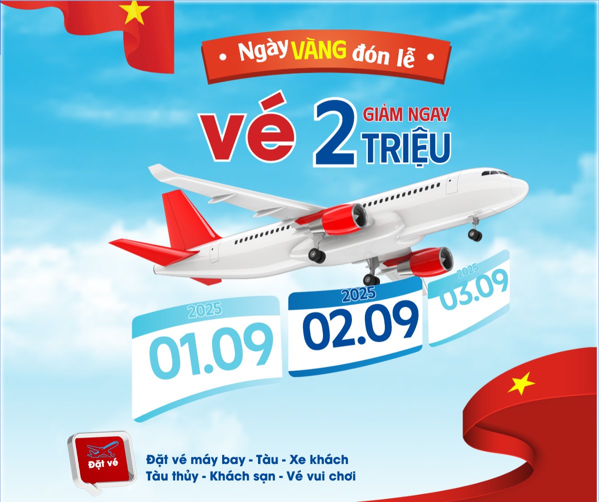 Mẫu Bài post MXH ngang 2/9, Quốc Khánh, lễ hội, Việt Nam, du lịch, travel, tourism, trải nghiệm, khám phá, hiện đại, modern — LayerPic