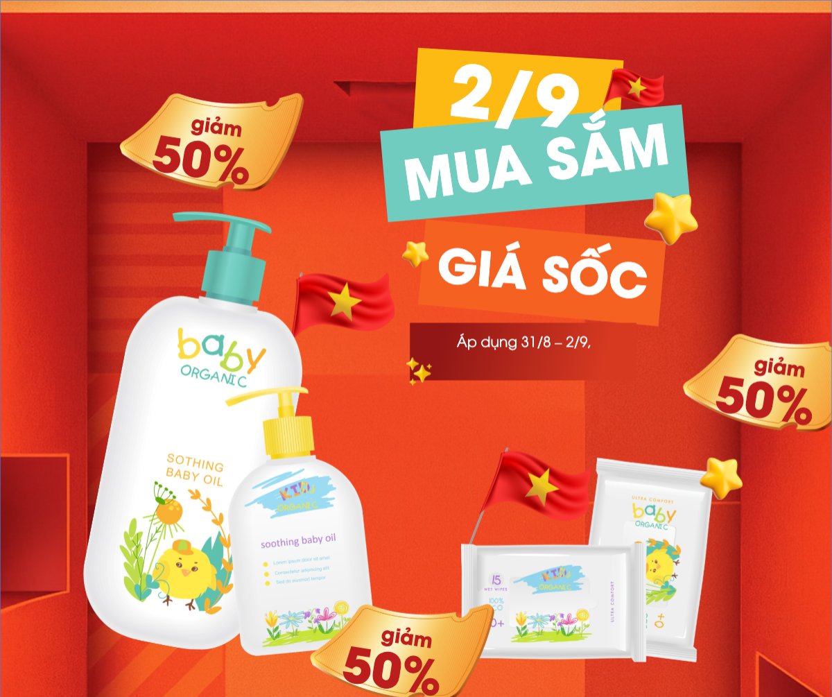 Mẫu Bài post MXH ngang 2/9, Quốc Khánh, lễ hội, Việt Nam, sự kiện, event, chương trình, sale, hiện đại, sang trọng, modern — LayerPic
