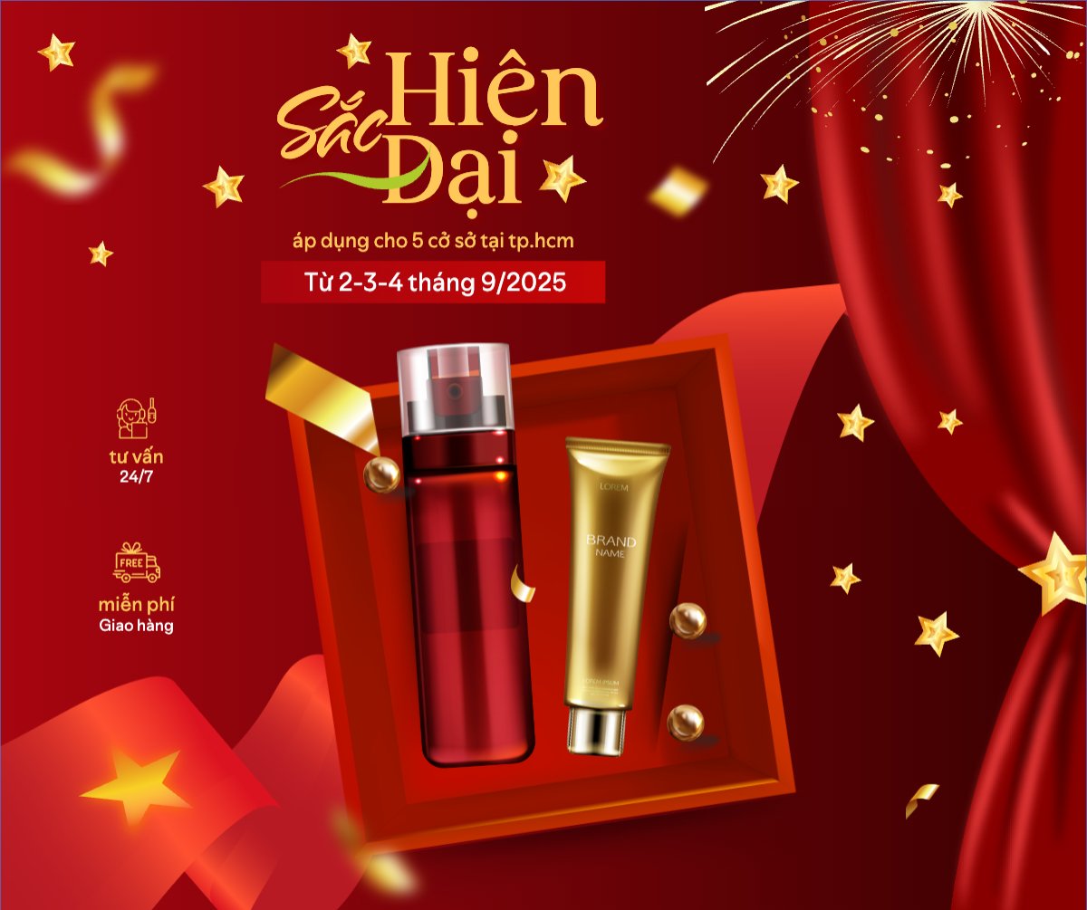2/9, Quốc Khánh, lễ hội, Việt Nam, làm đẹp, spa, beauty, thẩm mỹ, skincare, hiện đại, modern