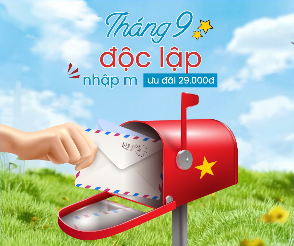 Mẫu Bài post MXH ngang 2/9, Quốc Khánh, lễ hội, Việt Nam, sự kiện, event, làm đẹp, hiện đại, modern — LayerPic