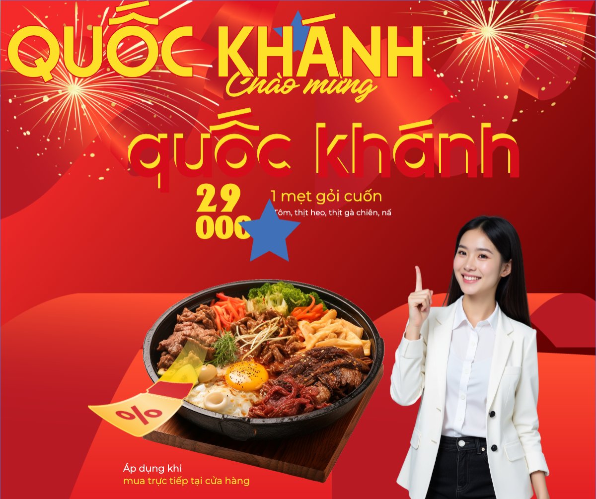 2/9, Quốc Khánh, lễ hội, Việt Nam, đồ ăn, food, thực phẩm, ẩm thực, món ăn, F&B, thức ăn, hiện đại, modern