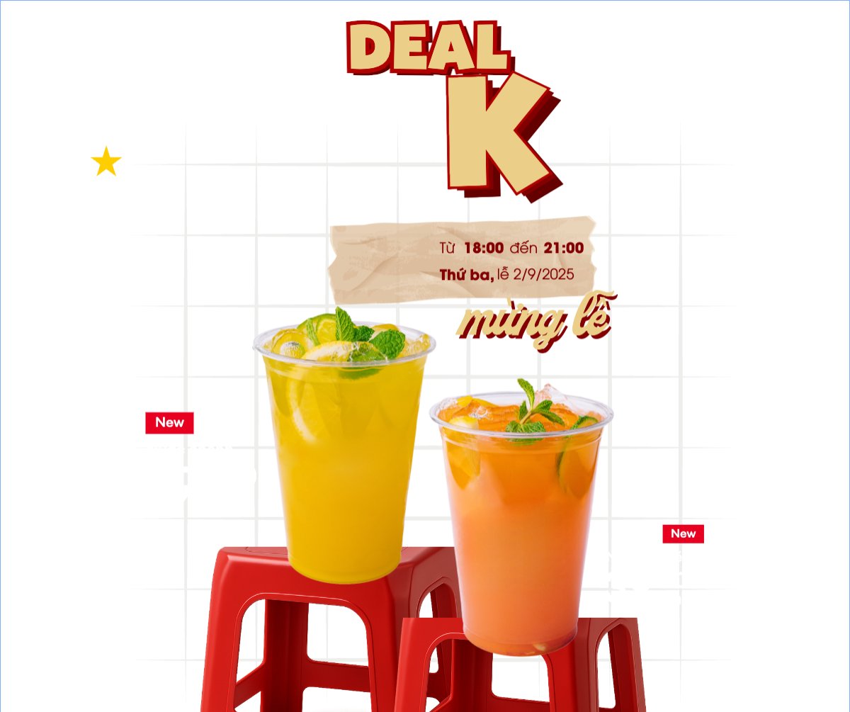 Mẫu Bài post MXH ngang 2/9, Quốc Khánh, lễ hội, Việt Nam, nước uống, juice, giải khát, F&B, drink, cổ điển, vintage, retro, classic — LayerPic