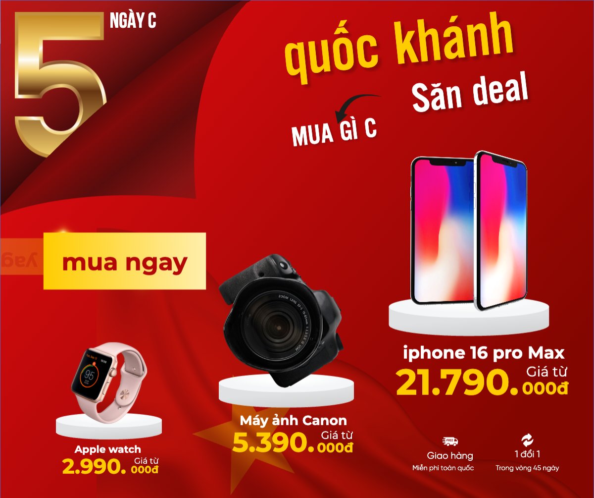 Mẫu Bài post MXH ngang 2/9, Quốc Khánh, lễ hội, Việt Nam, công nghệ, technology, điện tử, electronic, hiện đại, modern — LayerPic