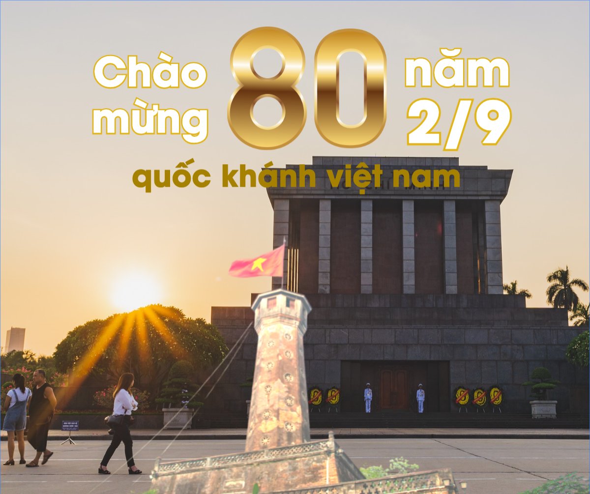 Mẫu Bài post MXH ngang 2/9, Quốc Khánh, lễ hội, Việt Nam, sự kiện, event, hiện đại, sang trọng, modern — LayerPic