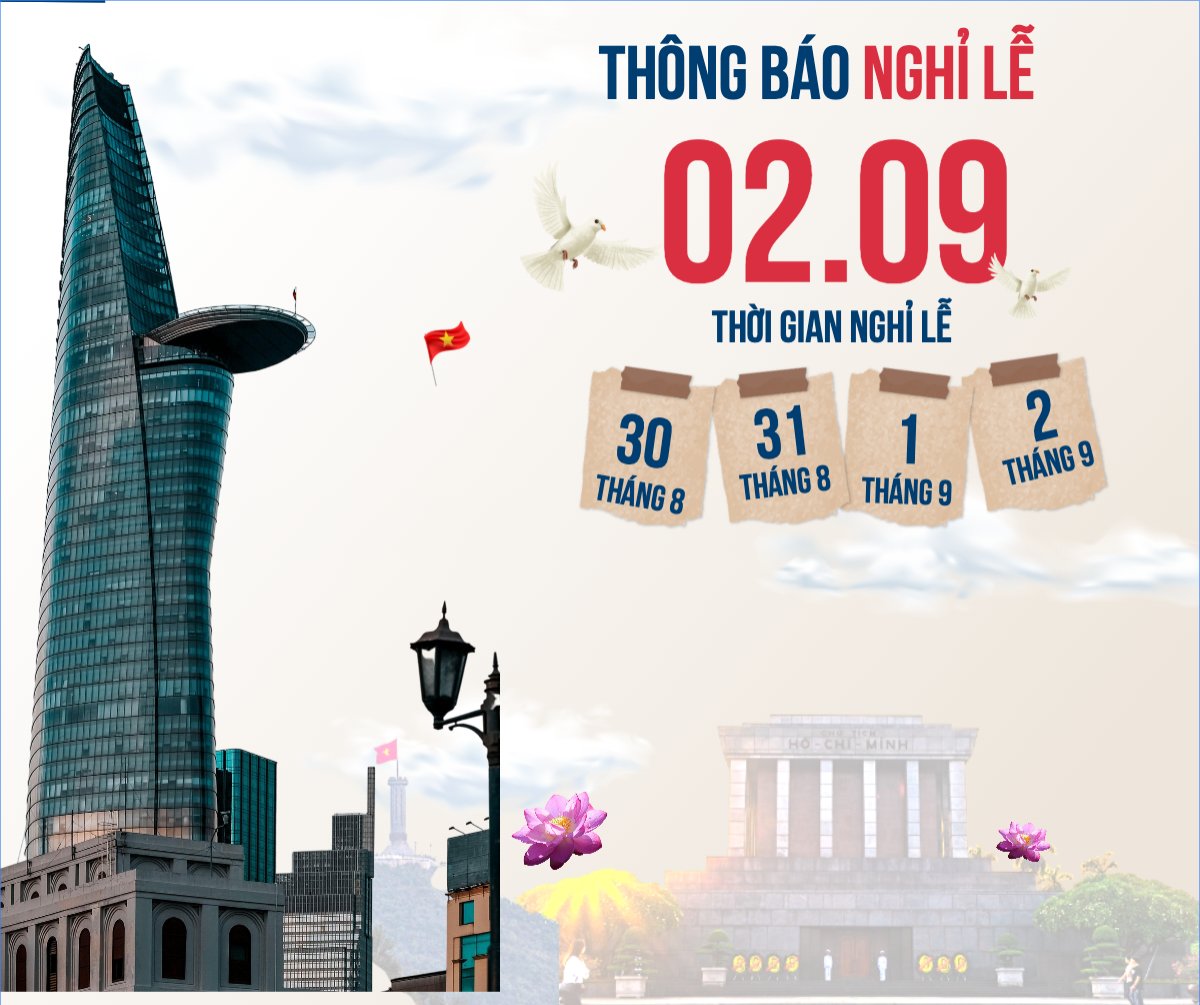Mẫu Bài post MXH ngang 2/9, Quốc Khánh, lễ hội, Việt Nam, sự kiện, event, hiện đại, sang trọng, modern — LayerPic