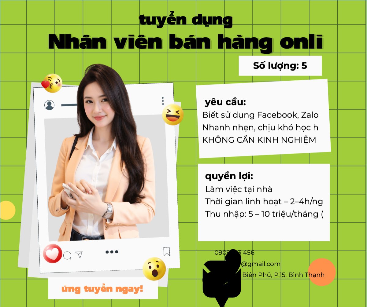 Mẫu Bài post MXH ngang Nhân viên, tuyển dụng, fashion, thời trang, quần áo, trang phục, clothes, outfit, hiện đại, modern — LayerPic